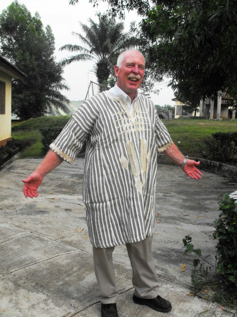 Phil in Guinea, 2013